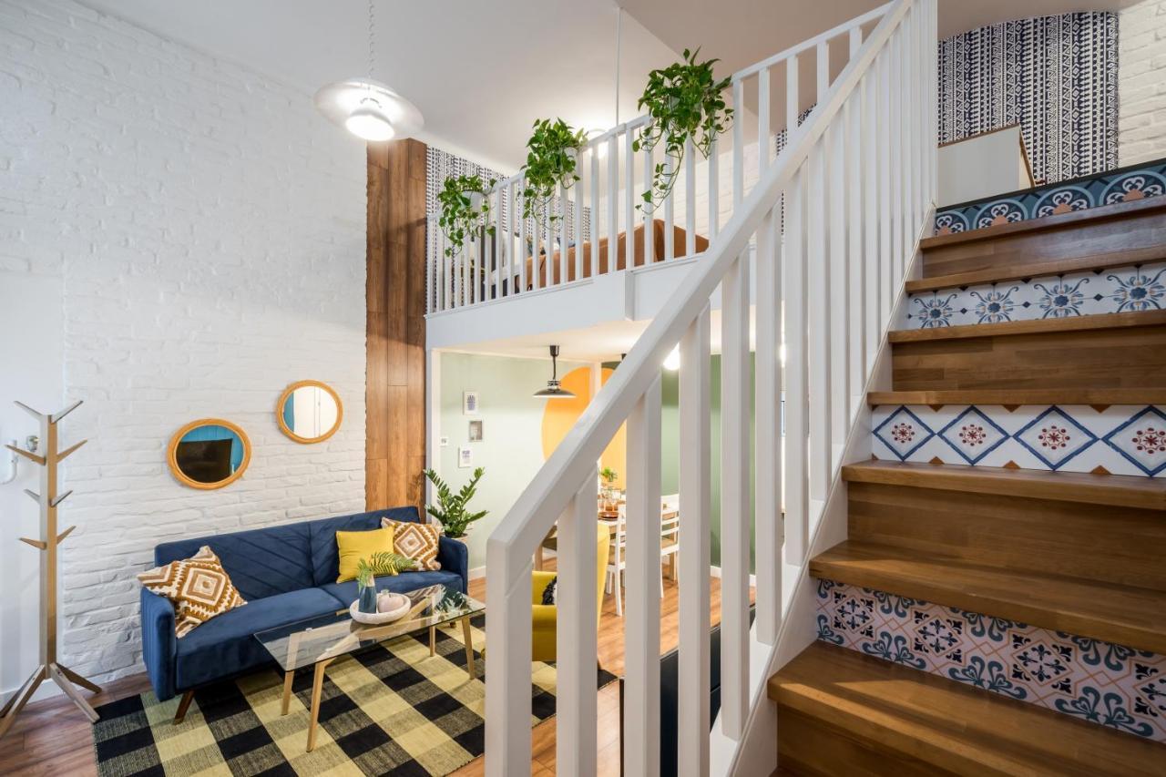 Colorful Designer Home In The Heart Of 布达佩斯 外观 照片